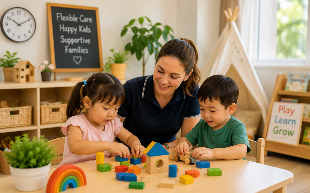 How Can Part-Time Daycare in Eastwood Support Early Learning While Giving Families Greater Flexibility?